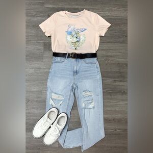 Guess Light Pink Tee
